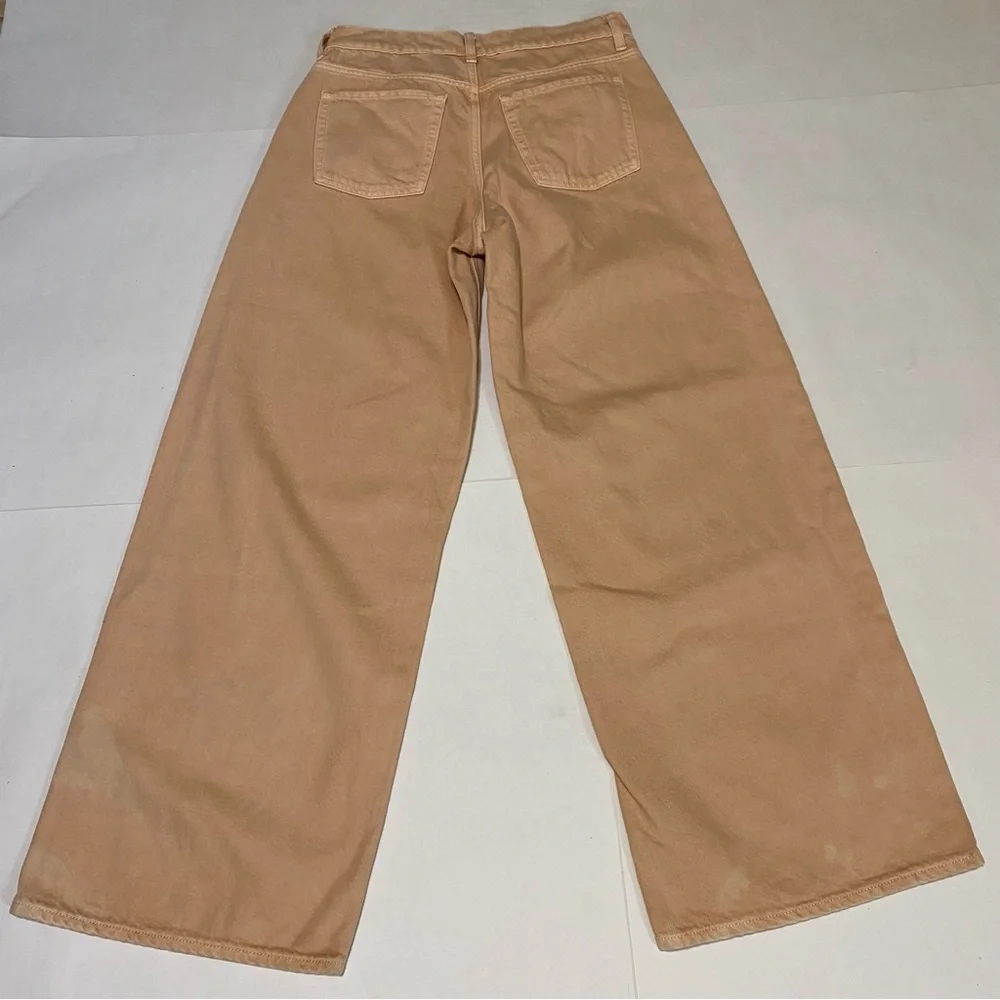 Old Navy Mid-Rise Baggy Wide Leg Jeans. Size 2